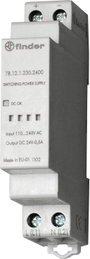 Finder 78.12.1.230.1200 Kalapsínes tápegység 12 V/DC 1.25 A 12 W Tartalom, tartalmi egységek rendelé bélyegkép