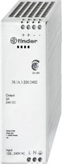 Finder 78.1A.1.230.2402 Kalapsínes tápegység 24 V/DC 5 A 120 W Tartalom, tartalmi egységek rendelése bélyegkép