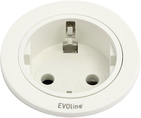 EVOline 159280004300 Beépíthető elosztó 1 részes Fehér 1 db