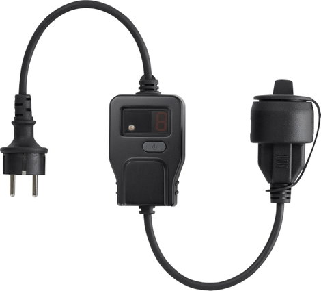 interBär 8813-004.01 Alkonykapcsoló Fekete 230 V 1 - 9 óra