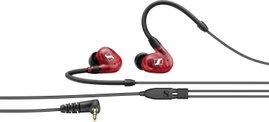 Sennheiser IE 100 PRO RED In Ear fejhallgató Vezetékes Piros
