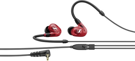 Sennheiser IE 100 PRO RED In Ear fejhallgató Vezetékes Piros
