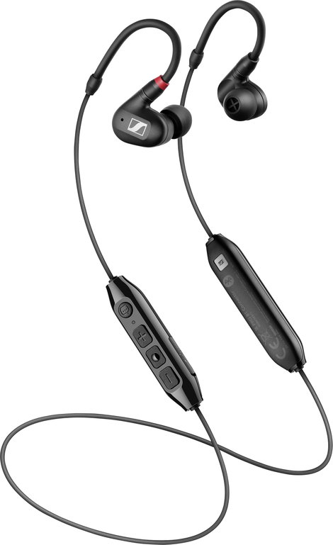 Sennheiser IE 100 PRO WIRELESS BLACK In Ear fejhallgató Bluetooth®, Vezetékes Fekete