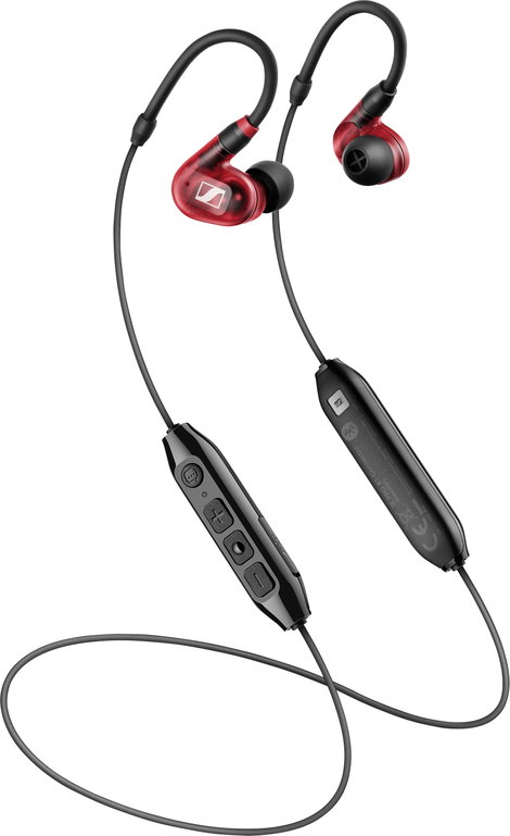 Sennheiser IE 100 PRO WIRELESS RED In Ear fejhallgató Bluetooth®, Vezetékes Piros