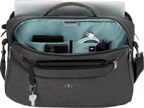 Wenger Notebook táska MX Commute 16 Alkalmas: Max.: 40,9 cm (16,1) Szürke 4. kép