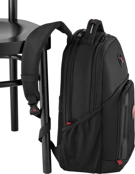 Wenger Notebook hátizsák PlayerMode Alkalmas: Max.: 39,6 cm (15,6) Fekete 2. kép