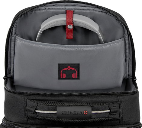 Wenger Notebook hátizsák PlayerMode Alkalmas: Max.: 39,6 cm (15,6) Fekete 5. kép