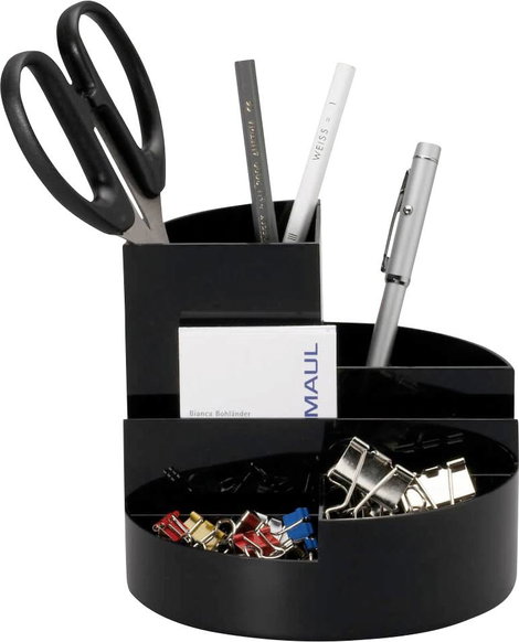 Maul 4117690.ECO 4117690.ECO Íróasztal rendező Fekete Rekeszek száma: 6 3. kép