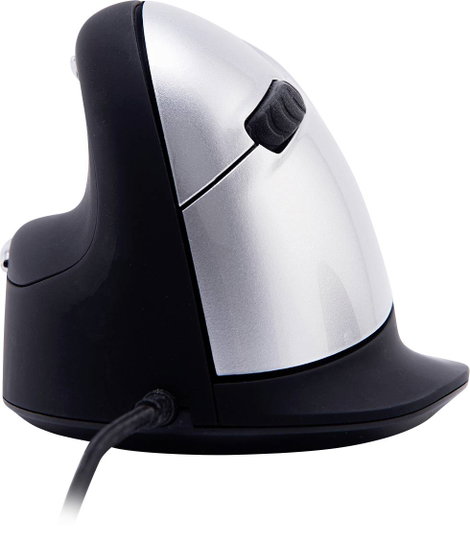 R-GO Tools HE (RGOHELELA) Ergonomikus egér USB Méret: L Fekete/ezüst 5 Gombok 500 dpi, 1500 dpi, 200 2. kép