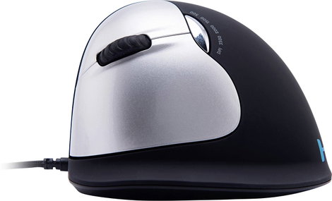 R-GO Tools HE (RGOHELELA) Ergonomikus egér USB Méret: L Fekete/ezüst 5 Gombok 500 dpi, 1500 dpi, 200 4. kép