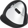 R-GO Tools HE (RGOHELAWL) Ergonomikus egér Rádiójel vezérlésű Méret: L Optikai Fekete/ezüst 5 Gombok bélyegkép