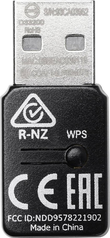 EDIMAX EW-7722UTN V3 WLAN adapter USB 2.0 4. kép