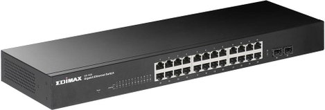 EDIMAX GS-1026 V3 Hálózati switch 24 + 2 Port 10 / 100 / 1000 MBit/s 2. kép