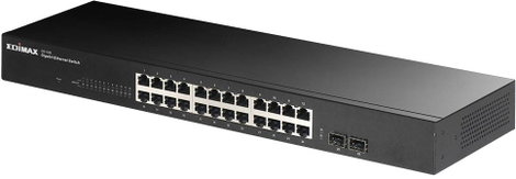 EDIMAX GS-1026 V3 Hálózati switch 24 + 2 Port 10 / 100 / 1000 MBit/s 4. kép