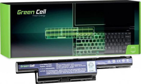 Green Cell Notebook akku GREENCELL 11.1 V 4400 mAh Acer 4. kép