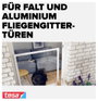 tesa 55419-00-00 Falt Légyfogó rács adapter készlet Alkalmas Tesa Tesa Fliegengitter 1 db 7. bélyegkép