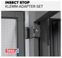 tesa 55419-01-00 Falt Légyfogó rács adapter készlet Alkalmas Tesa Tesa Fliegengitter 1 db 3. bélyegkép