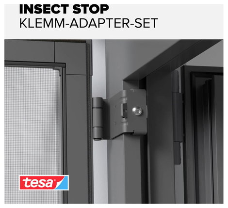 tesa 55419-01-00 Falt Légyfogó rács adapter készlet Alkalmas Tesa Tesa Fliegengitter 1 db 3. kép