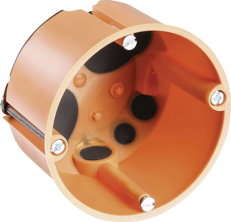 F-Tronic 7360028 Üreges falú készülékdoboz szélálló (Ø x Mé) 68 mm x 47 mm 25 részes készlet 25 db