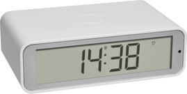 TFA Dostmann 60.2560.02 Rádiójel vezérlésű Ébresztőóra Fehér Riasztási idők 1