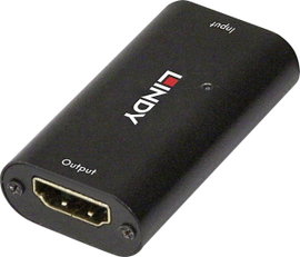 LINDY LINDY HDMI 2.0 18G UHD/HDR Repeater Ext. HDMI extender Jelkábelen keresztül 10 m