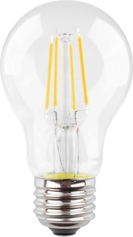 Müller-Licht 400393 LED EEK E (A - G) E27 Izzólámpa forma 7 W = 60 W Melegfehér 1 db
