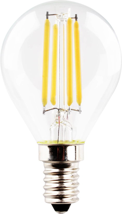 Müller-Licht 400398 LED EEK F (A - G) E14 Csepp forma 4 W = 40 W Melegfehér 1 db