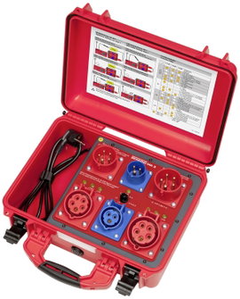Benning BENNING MA 3 Mérőadapter CEE alj, 16 A, 3 pólusú, CEE alj, 32 A, 5 pólusú, CEE alj, 16 A, 5 