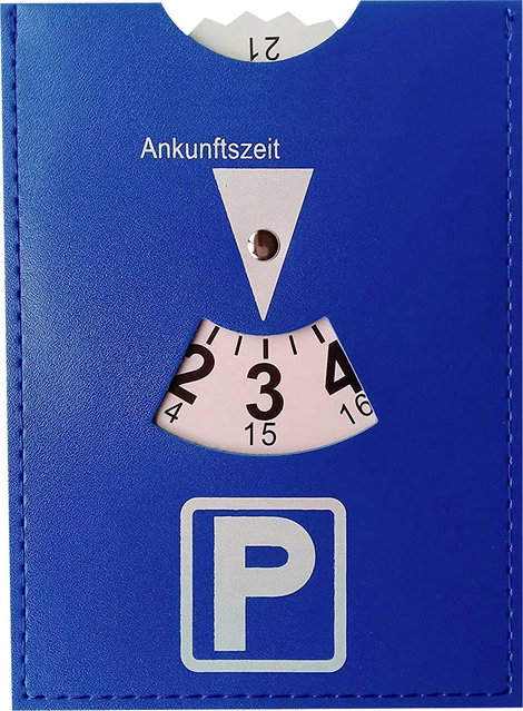 IWH 007416 Parkoló korong Alkalmas (autómárka): Universal 15 cm x 11 cm x 0.2 mm Műbőr