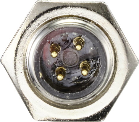 TRU COMPONENTS Induktív közelítés kapcsoló M12 Síkba építhető PNP TC-9393044 3. kép