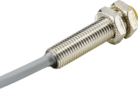 TRU COMPONENTS Induktív közelítés kapcsoló M8 Síkba építhető PNP TC-9393056 2. kép