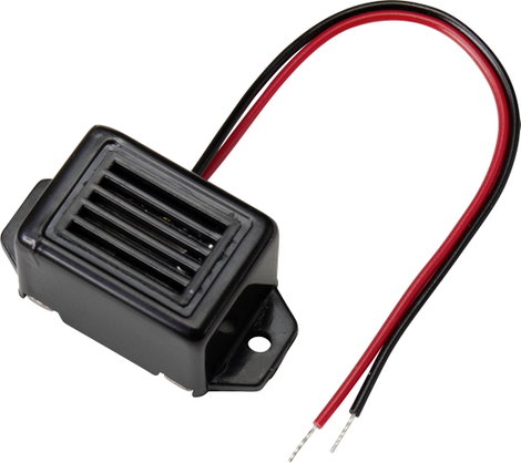 TRU COMPONENTS TC-9202080 Mini zümmer Zajkibocsátás: 75 dB Feszültség: 9 V Tartós hangjel 1 db