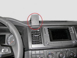 Brodit ProClip VW Caravelle/T6 Transporter/Pickup (Bj. 16-20) Autós mobiltelefon tartó