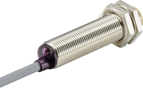 TRU COMPONENTS Induktív közelítés kapcsoló M12 Síkba építhető PNP TC-9393032 2. kép