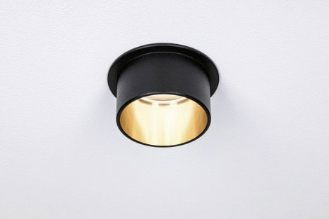 Paulmann 93379 Gil LED-es beépíthető lámpa LED Fixen beépített LED-es 18 W Fekete (matt), Arany 7. kép