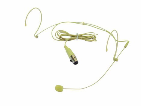 Omnitronic HS-1100 Headset Beszéd mikrofon Átviteli mód:Vezetékes Szélvédővel 2. kép