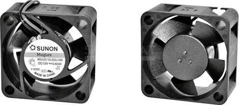 Sunon MF40201V21000UA99 Axiális ventilátor 12 V/DC 13.07 m³/óra (H x Sz x Ma) 40 x 40 x 20 mm