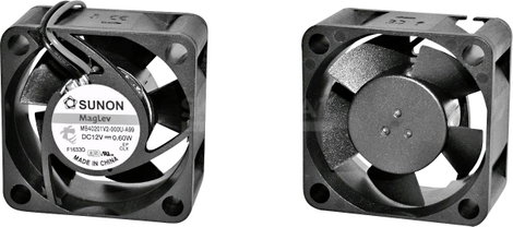 Sunon MF40201VX1000UA99 Axiális ventilátor 12 V/DC 18.34 m³/óra (H x Sz x Ma) 40 x 40 x 20 mm