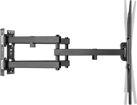 SpeaKa Professional TV sarok tartó 81,3 cm (32) - 177,8 cm (70) Dönthető + forgatható 10. kép