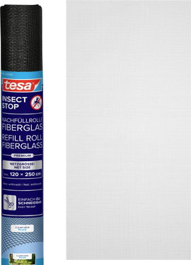 tesa 55442-00 Insect Stop Clear-View Ersatrolle Szúnyogháló tartalék tekercs Alkalmas Tesa Szúnyoghá