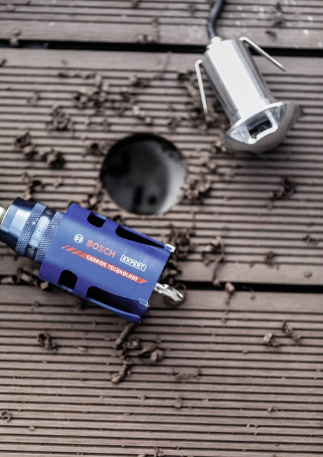 Bosch Accessories EXPERT Construction 2608900489 Lyukfűrész készlet 15 részes 20 mm, 22 mm, 25 mm, 3 4. kép