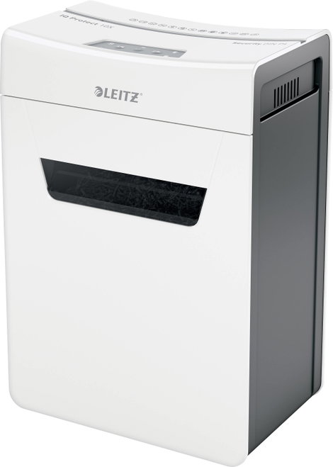 Leitz IQ 10X Protect Premium Iratmegsemmisítő 10 lap Részecskevágás P-4 18 l Szintén megsemmisíti Tű