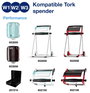 TORK 570137 Extra erős ipari tisztítótörlők fehér W1 / 2/3 Mennyiség: 160 db 6. bélyegkép