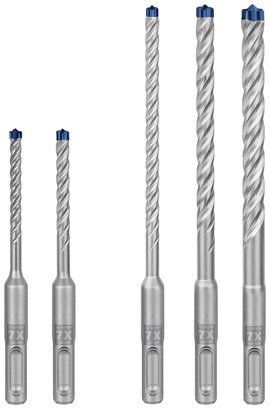 Bosch Accessories EXPERT SDS plus-7X 2608900197 Kalapácsfúró 5 részes 5.0 mm, 6.0 mm, 6.0 mm, 8.0 mm