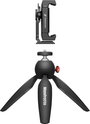Sennheiser Mobile Kit Állvány készlet 1/4 col Munkamagasság=13.5 cm Fekete Okostelefon-tartóval bélyegkép