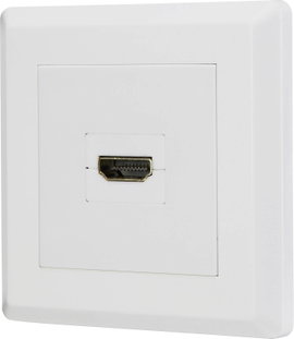 Renkforce RF-4724906 HDMI Átalakító [1x HDMI alj - 1x HDMI alj] Fehér aranyozott érintkező