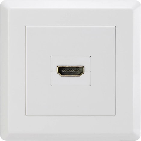 Renkforce RF-4724906 HDMI Átalakító [1x HDMI alj - 1x HDMI alj] Fehér aranyozott érintkező 3. kép