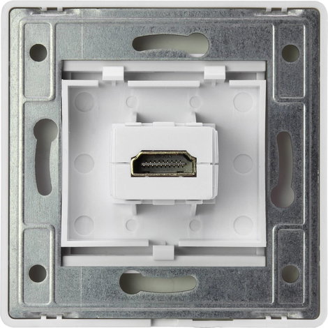 Renkforce RF-4724906 HDMI Átalakító [1x HDMI alj - 1x HDMI alj] Fehér aranyozott érintkező 4. kép