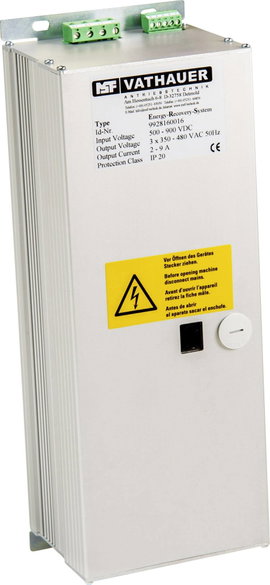 MSF-Vathauer Antriebstechnik Visszatápláló egység ERS 5 kW 3 fázisú 580 V