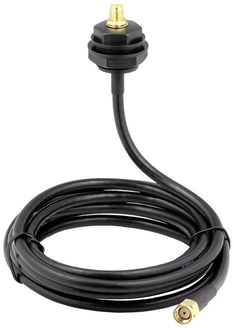 Ixxat 1.04.0085.00003 Schraubbarer Antennenfuß, RP-SMA-Stecker Antenna 1 db